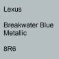 Preview: Lexus, Breakwater Blue Metallic, 8R6.